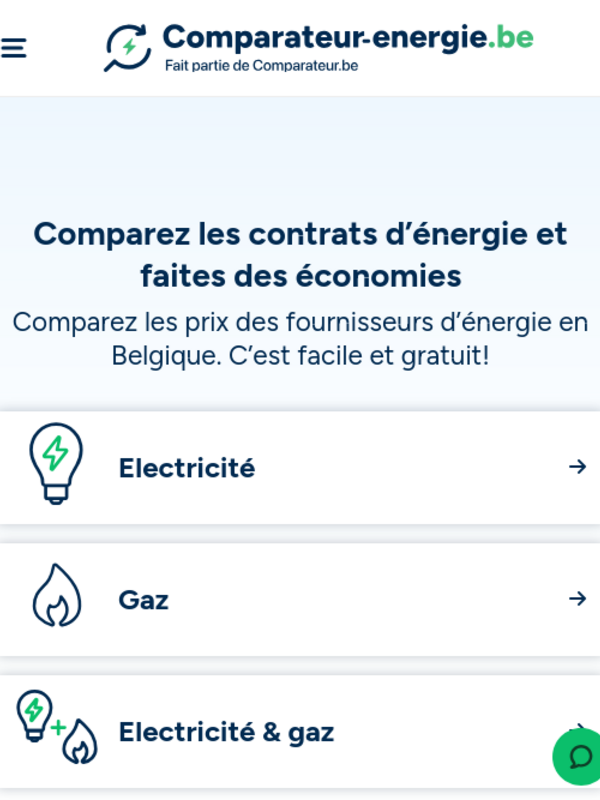 Comparateur Energie